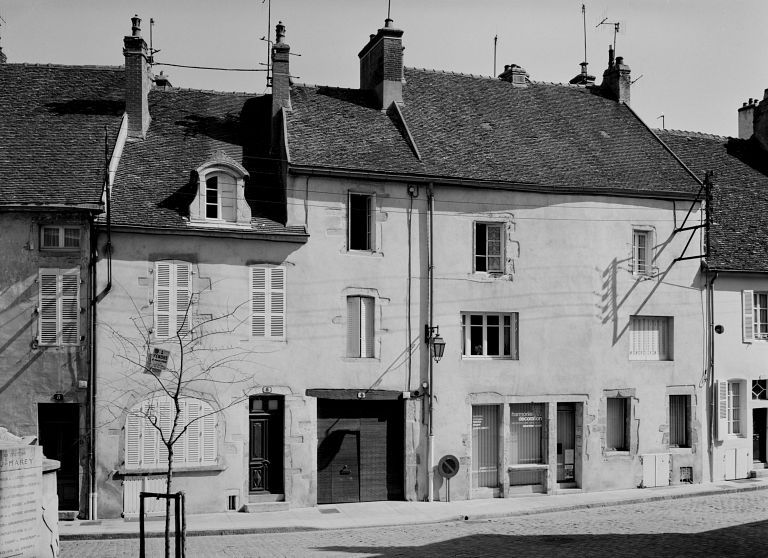 Vue d'ensemble des maisons n°2, 4, 6.