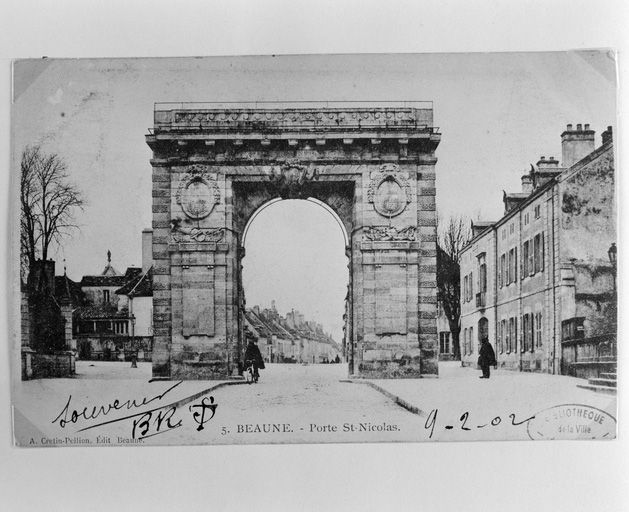  Porte St-Nicolas (vers 1902).