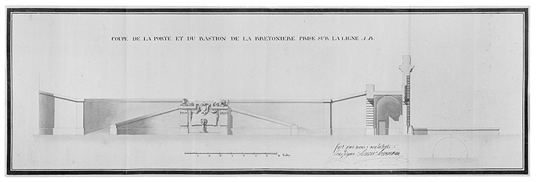 Projet non réalisé de N. Lenoir Le Romain.