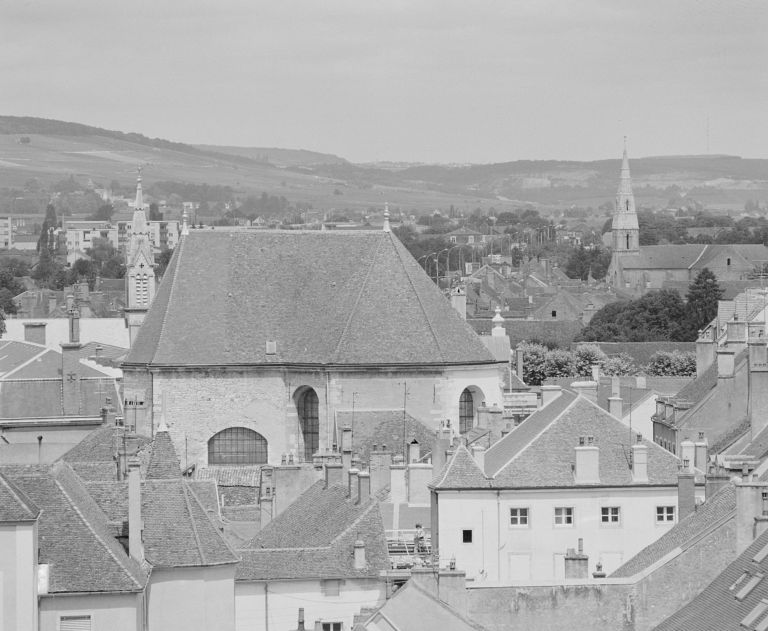 Vue d'ensemble prise du beffroi