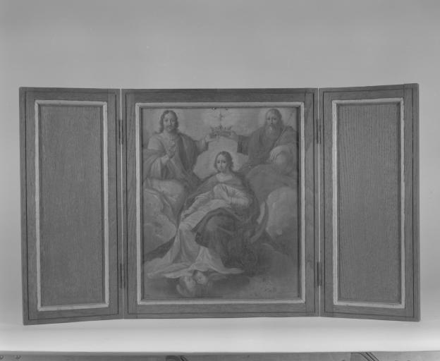 Vue générale du triptyque. - © Région Bourgogne - Inventaire général