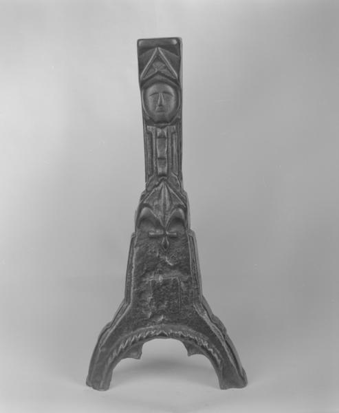 Paire de chenets porte-bûches (n° 2)