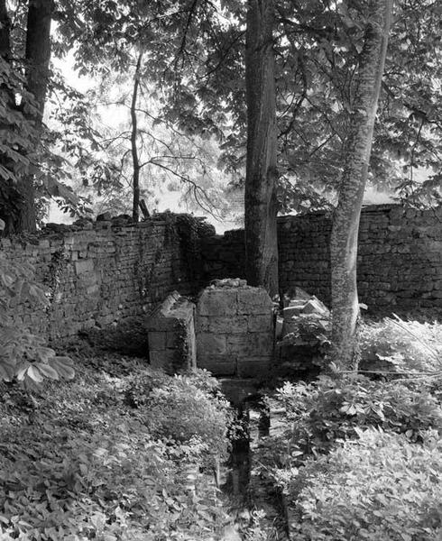 Fontaine, vestiges