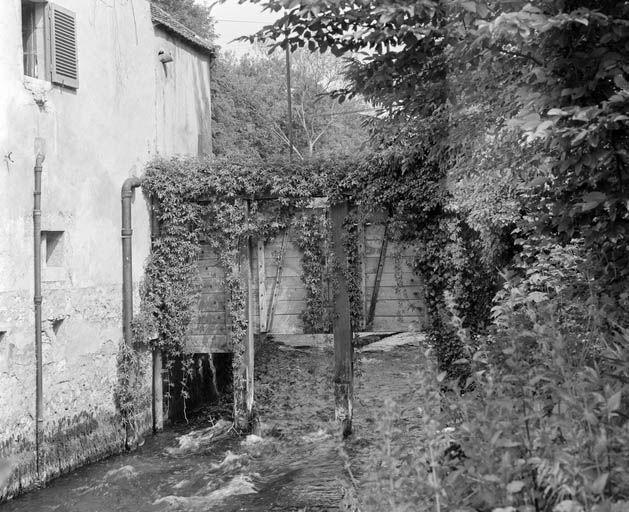 Barrage sur la Bèze, détail.