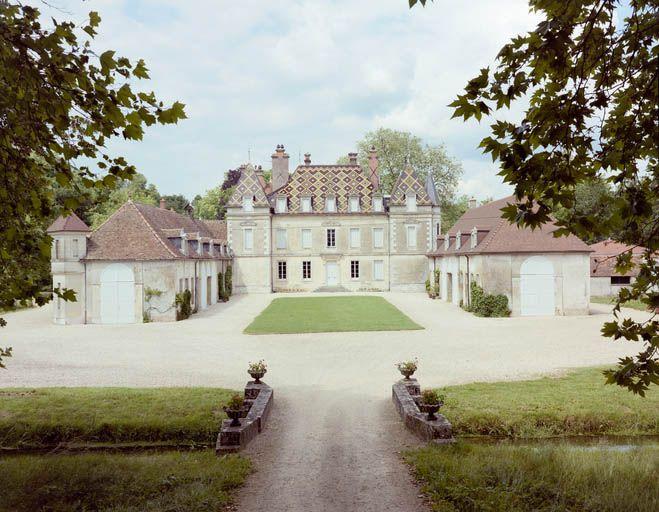 Elévation antérieure, vue axiale.