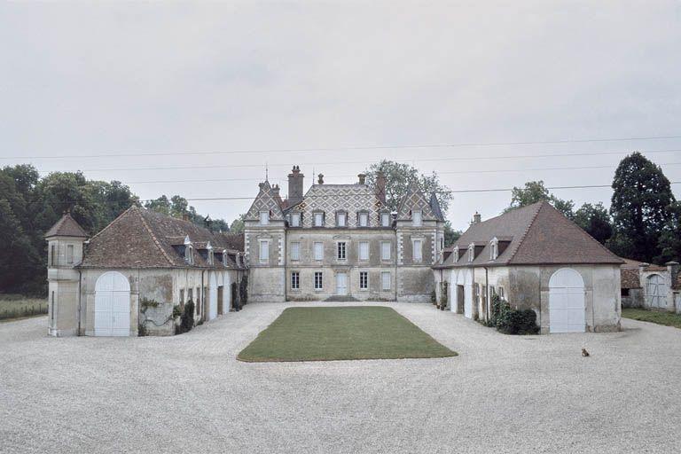 Elévation antérieure, vue axiale.