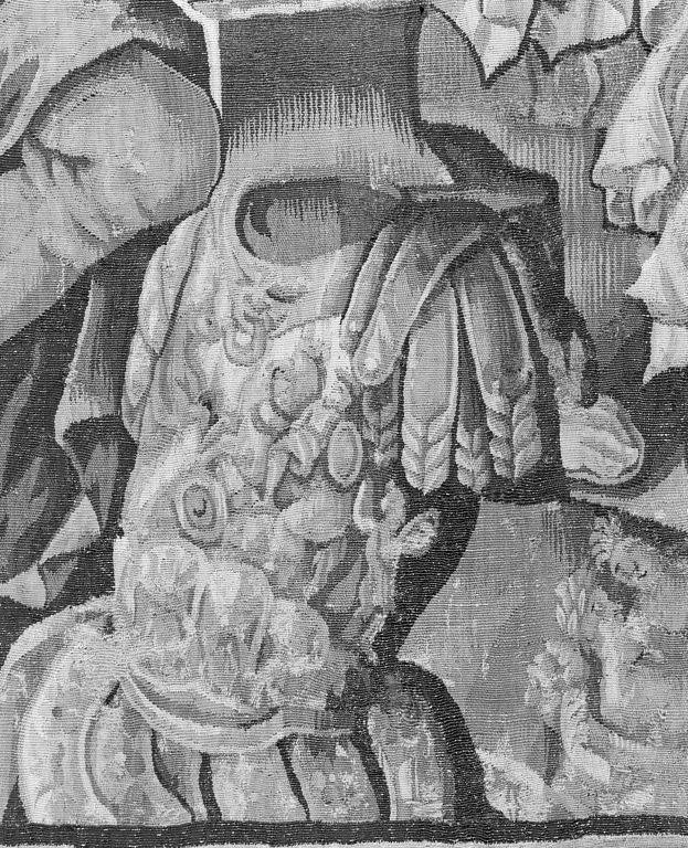 Pièce n. 2 : Thétis commande à Vulcain des armes pour Achille, détail