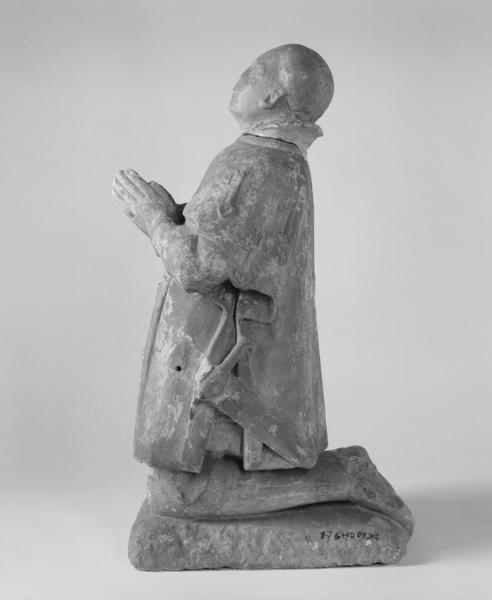 Nicolas Rolin, de profil.