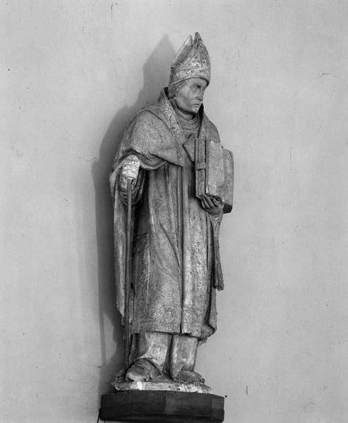 Statue (petite nature) : saint Médard