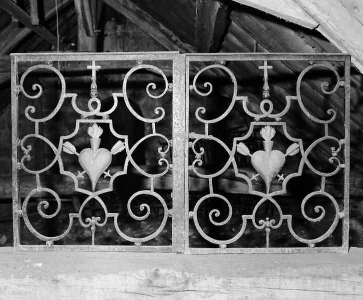 Clôture de choeur, clôtures de chapelle (grille de communion)