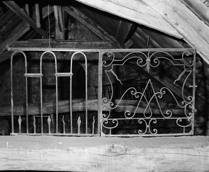 Grille de communion d'une chapelle