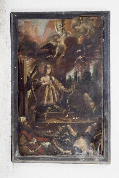 Tableau : Martyre de sainte Catherine