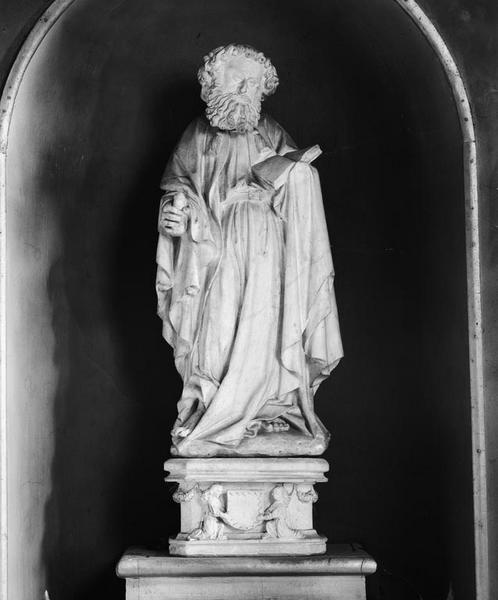 Statue (demi-nature) : saint Barthélémy