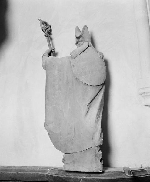 Saint évêque, revers