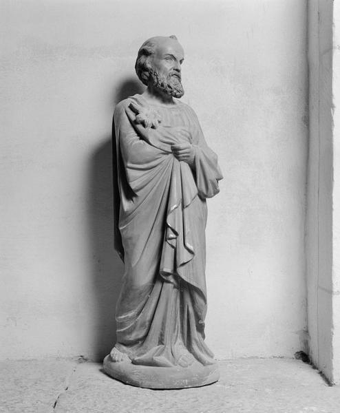 Statue (petite nature) : saint Joseph