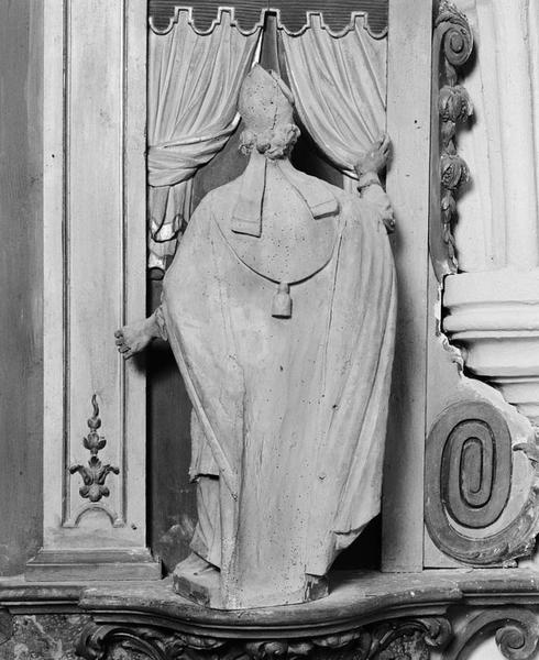 Saint évêque, revers