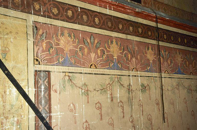 Bras nord du transept, mur ouest (1991) : peinture monumentale.