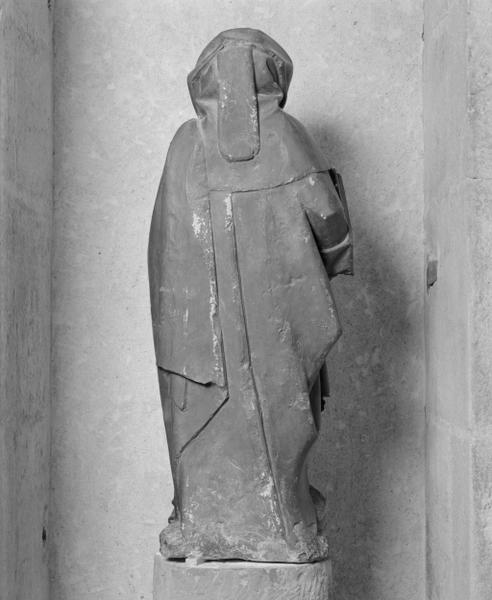 Groupe sculpté (petite nature) : saint Antoine, numéro d'inventaire : 87 GHD 93