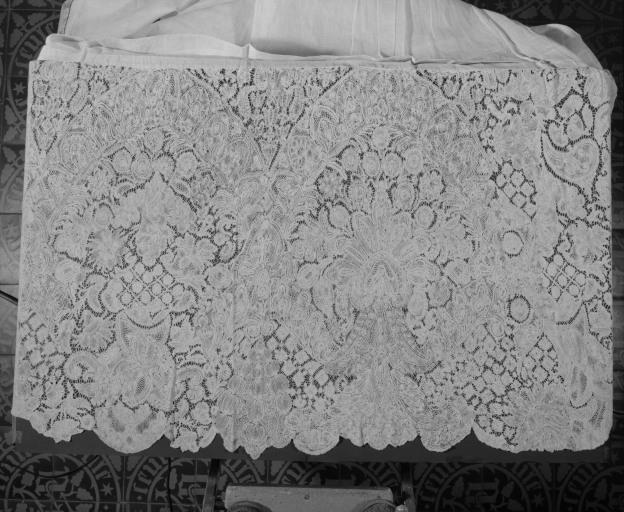 Détail de la dentelle