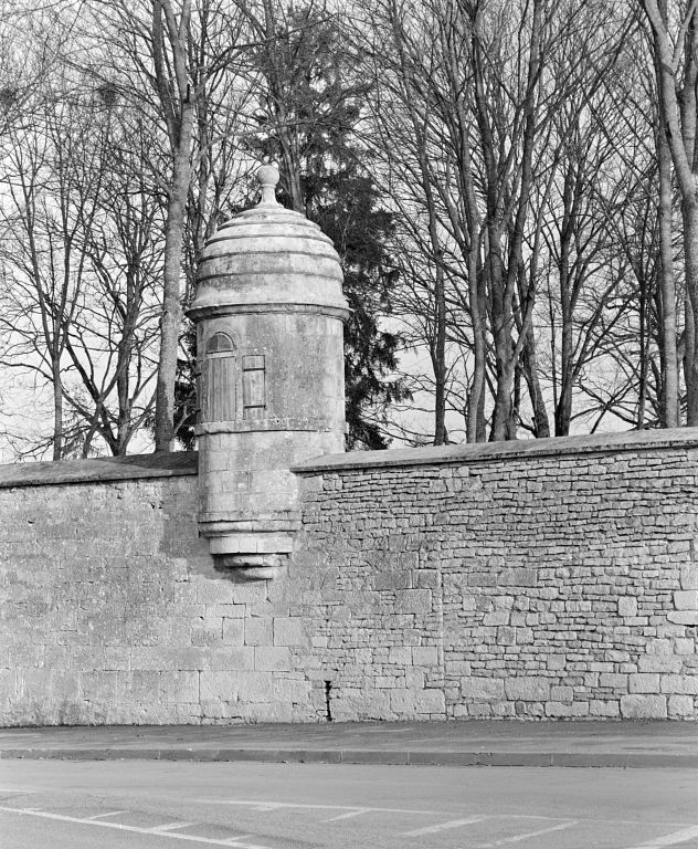 Echauguette, rue du Bourg-à-Mont (1981 AH 21) : vue d'ensemble