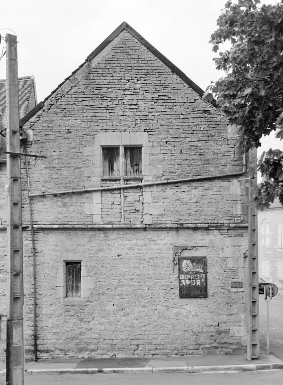 Elévation gauche : vue partielle (rue des Cordeliers)