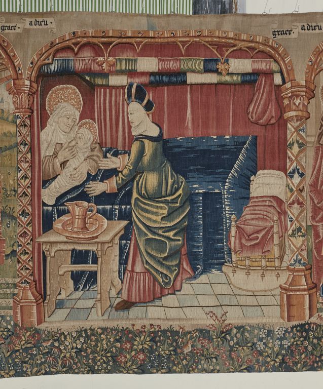 1ère pièce, 2e scène : La Naissance de la Vierge