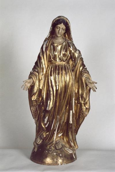 Statue (petite nature) : Immaculée Conception