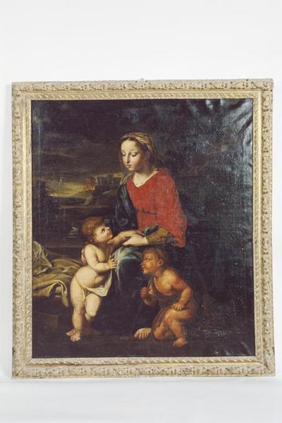 Tableau : Vierge à l'Enfant et saint Jean-Baptiste (2)