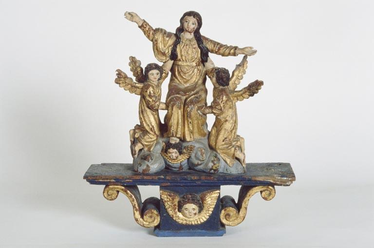 Bâton de procession (statuette) : Assomption