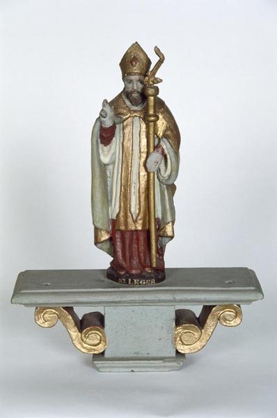 Bâton de procession : saint Léger