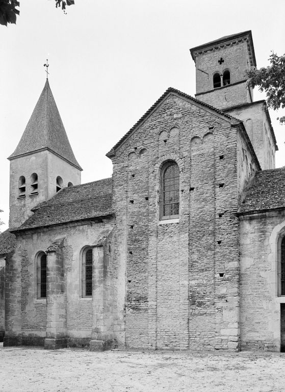 Elévation droite et clochers