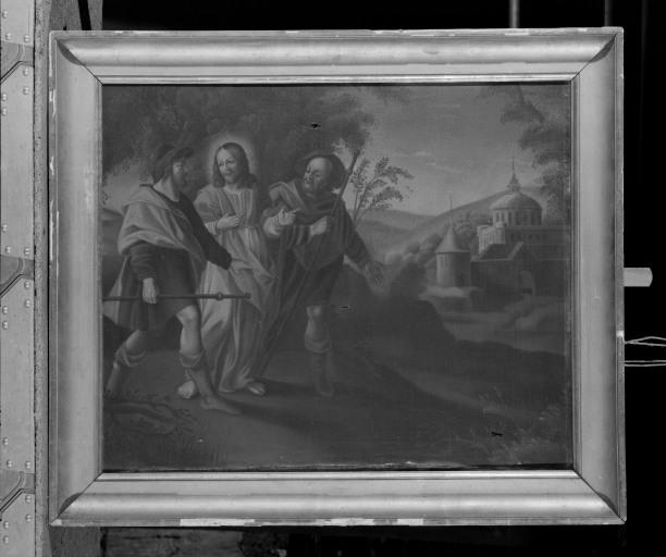 Tableau : Les pèlerins d'Emmaüs