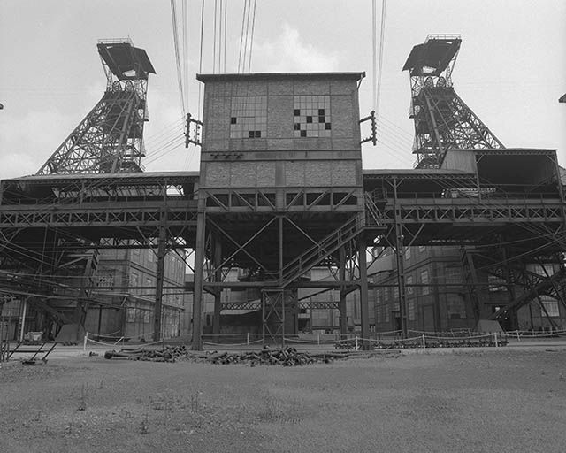 Anciennes passerelles de roulage.