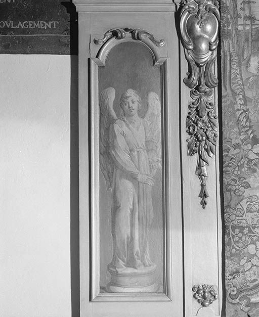 Peintures (2) (en pendant) : anges