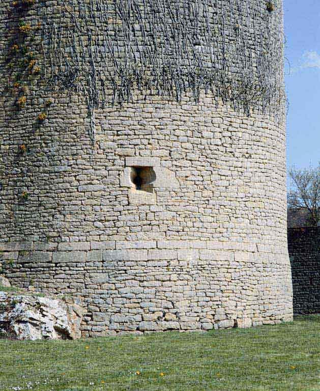 Tour sud, détail.