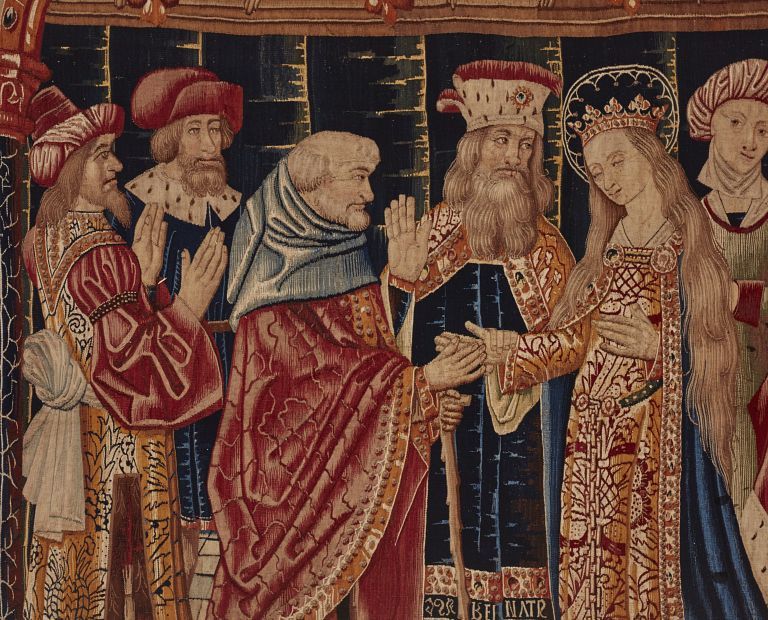 2e pièce, 1ère scène : Le Mariage de la Vierge, détail