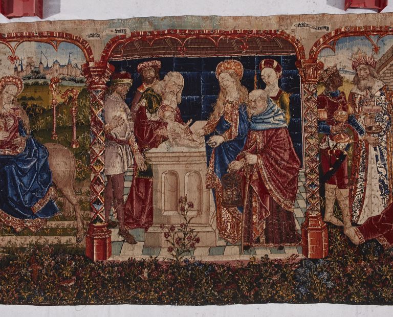 4e pièce, 2e scène : La Présentation au Temple, envers