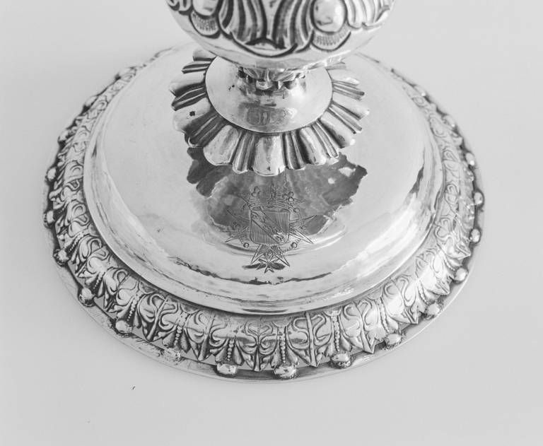 Détail, armoiries.