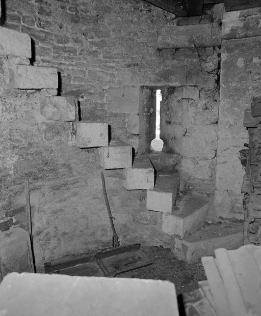 Tour des Poudres, escalier intérieur.