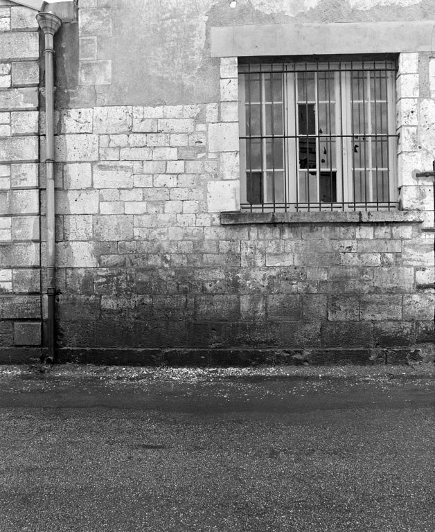 Forges aux ancres, raccordement des bâtiments, élévation ouest.