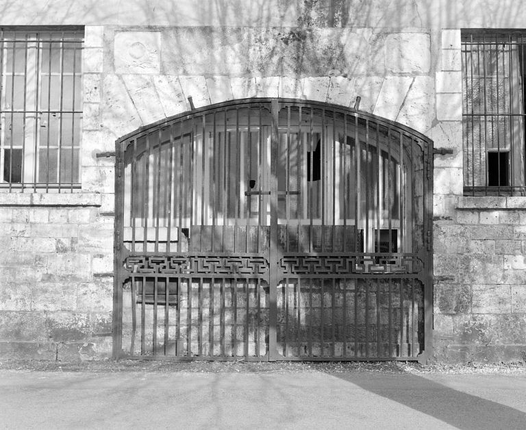 Nouvelle forge aux ancres, élévation ouest.