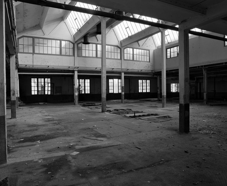 Atelier sud, vue intérieure.