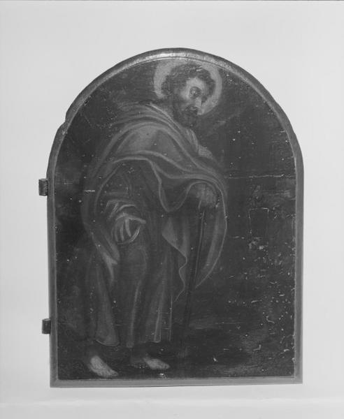 Porte gauche: saint Joseph