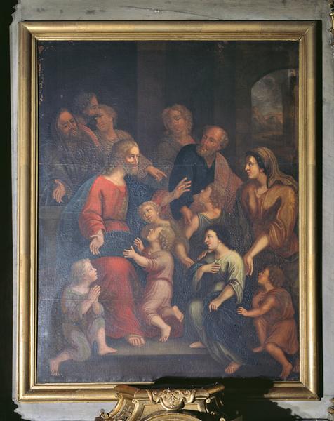 Tableau : le Christ parmi les enfants, numéro d'inventaire : 87 GHC 0213