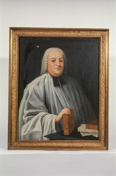 Tableau : portrait de l'abbé Gandelot, numéro d'inventaire : 87 GHC 0065