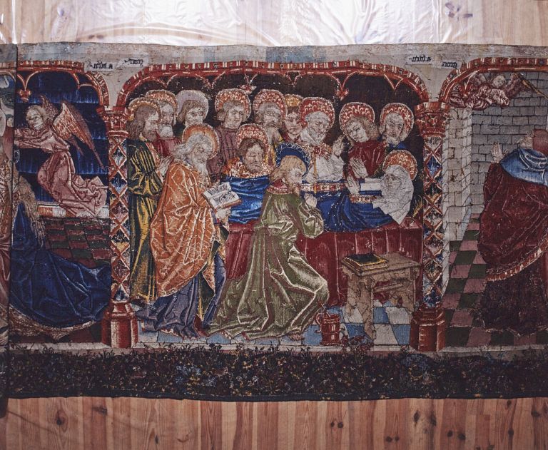 5e pièce, 2e scène : La Dormition de la Vierge, envers