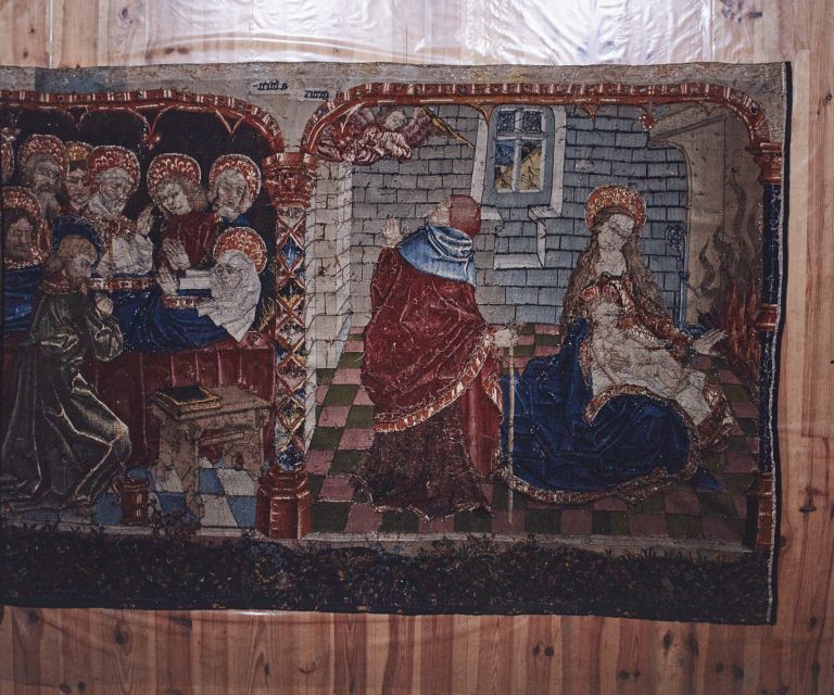 5e pièce, 1e scène : La Sainte Famille en Egypte, envers