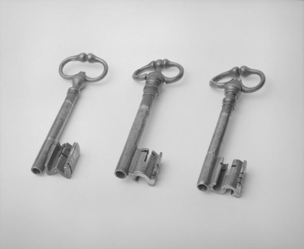 Vue d'ensemble des trois clefs