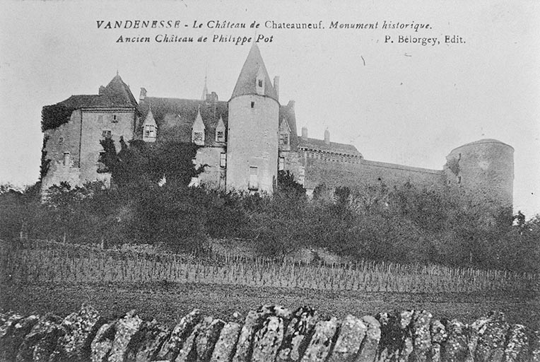 Elévation extérieure sud.