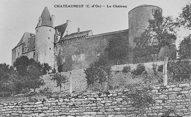 Elévation extérieure sud.